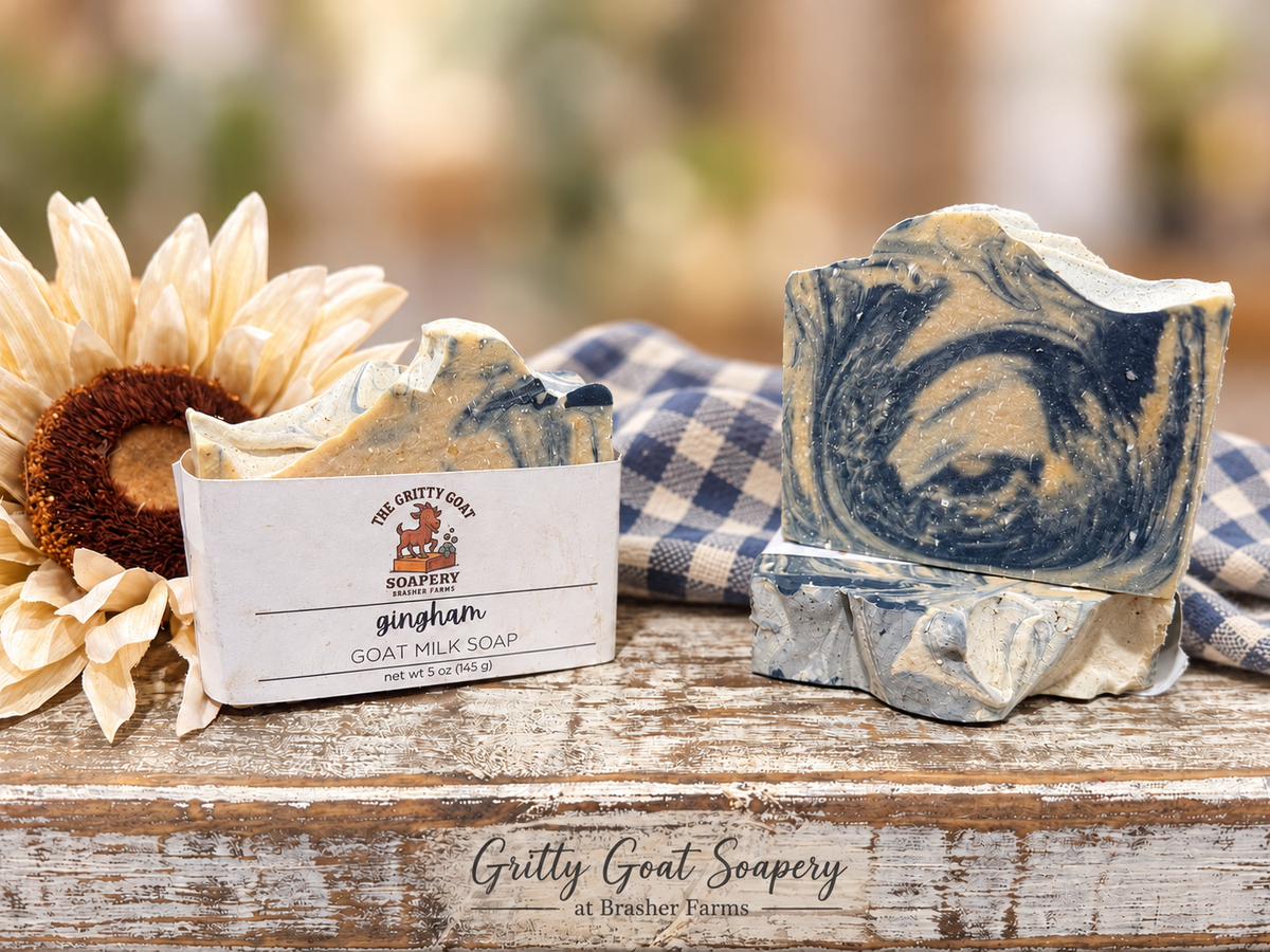Gingham Goat Milk Soap