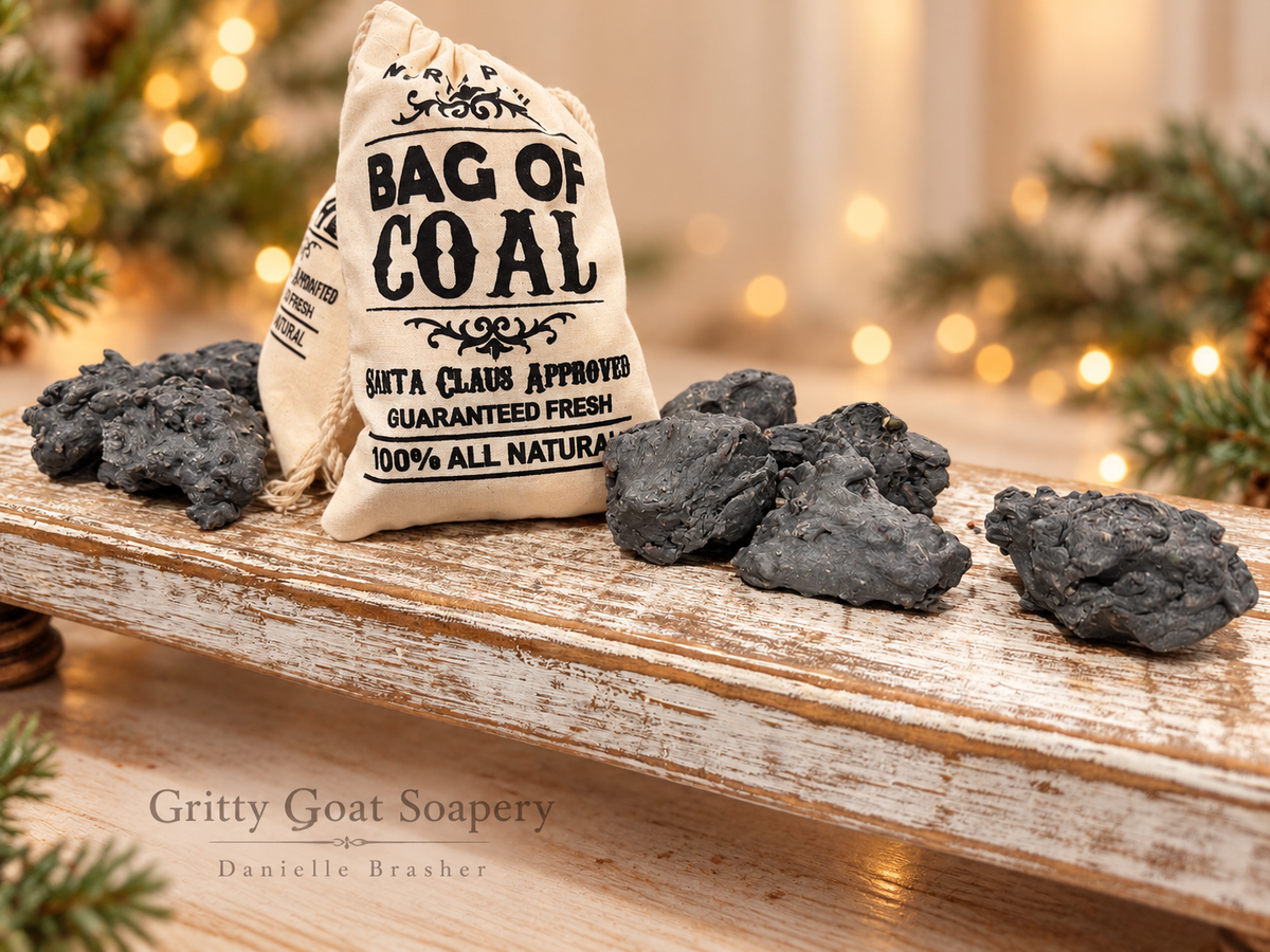 Gritty Goat Christmas Coal