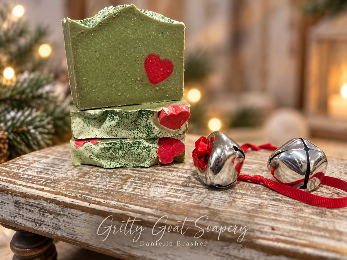 Grinchy Goat Milk Soap