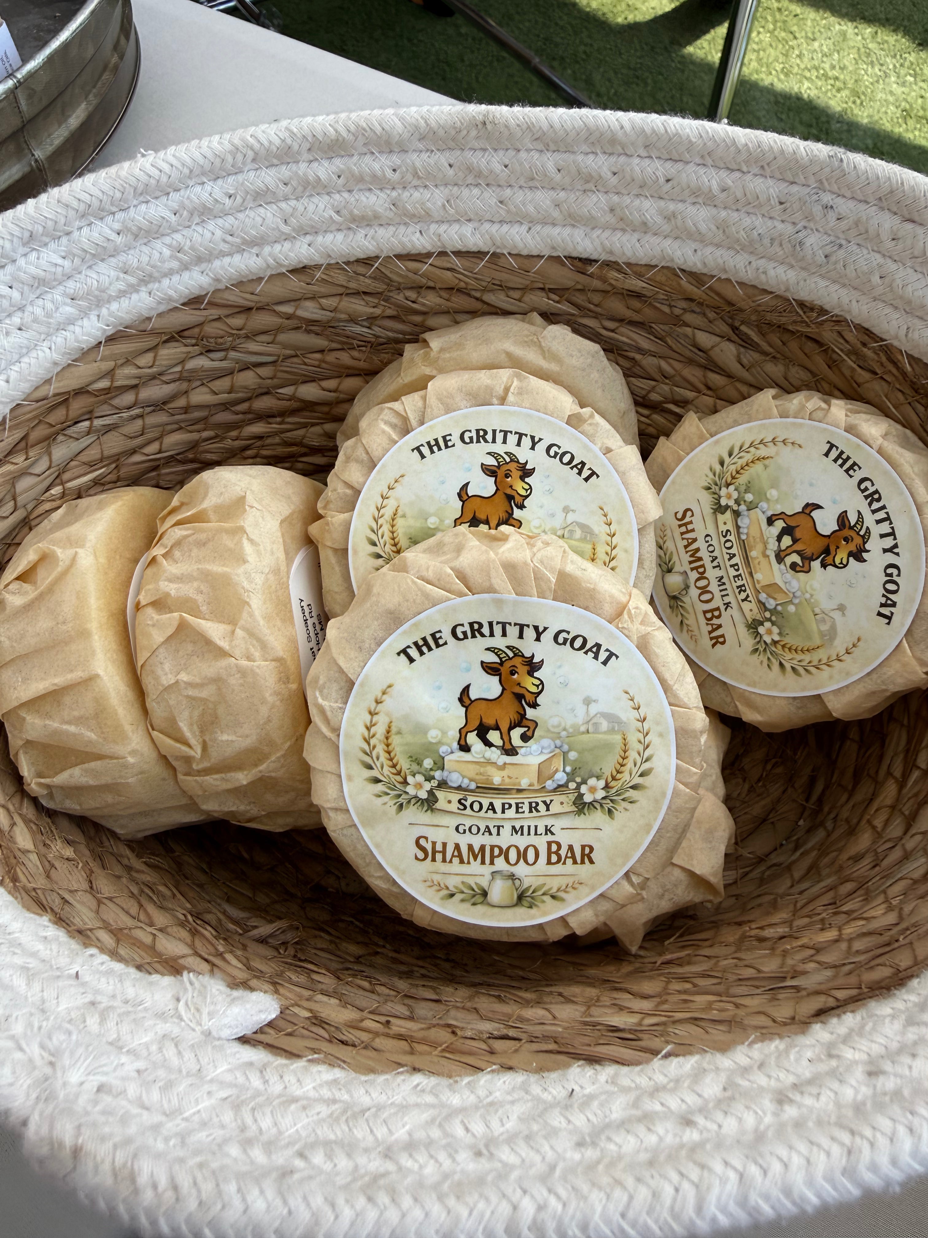 Tea tree goat milk shampoo bar