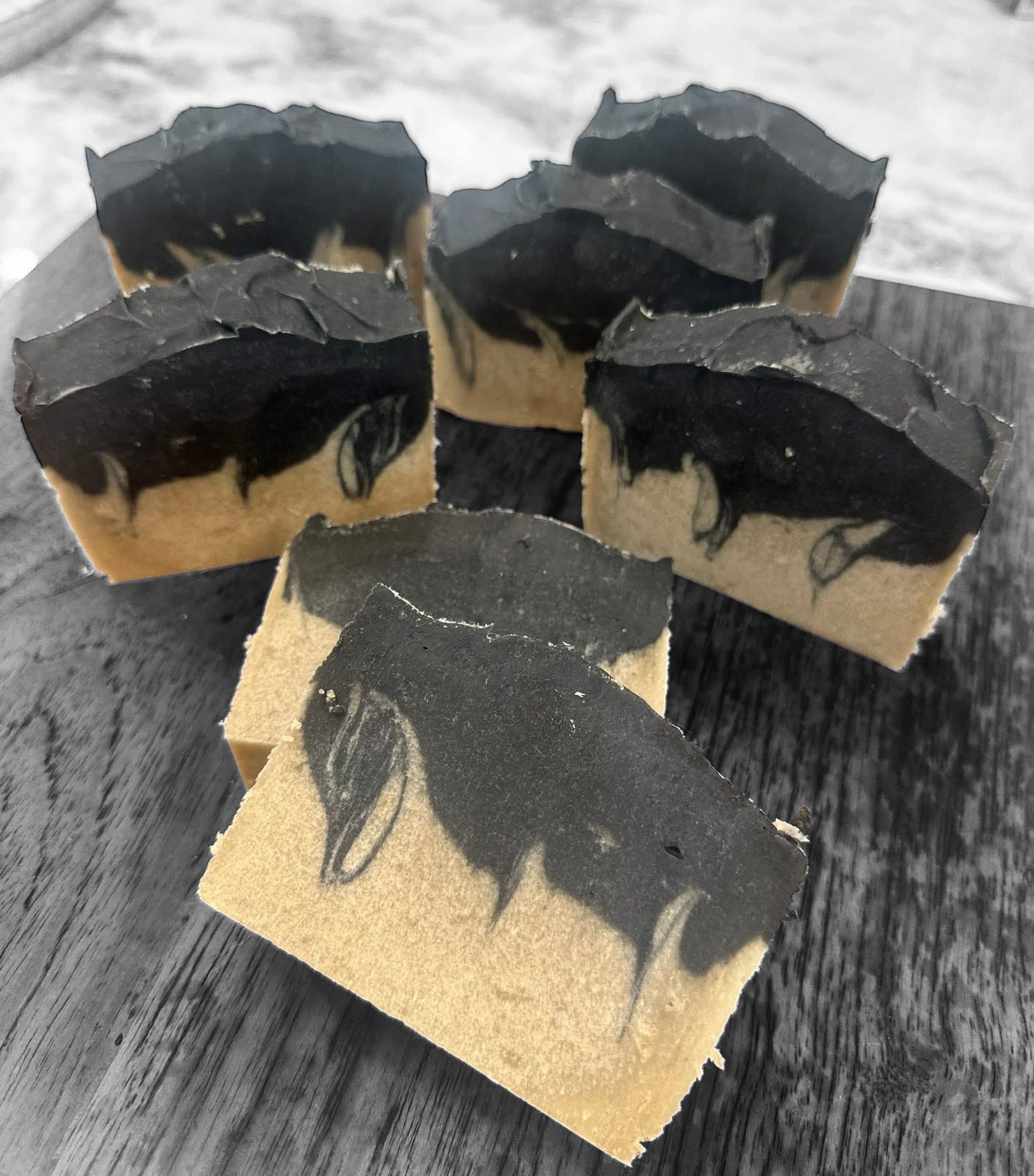 Charcoal & Dead Sea Mud Goat Milk Soap